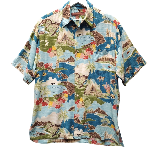 Tori Richard Other - Tori Richard Disney Honolulu Hawaii Aulani Resort Short Sleeve Shirt